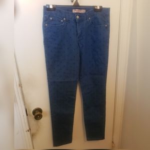 Skinny Jeans w/Polka Dots